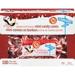 100 Peppermint Flavour Mini Candy Canes 600g