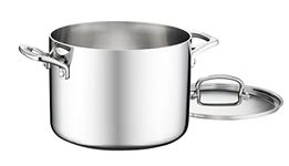 CUISINART FCT66-22 French Classic Tri-Ply Stainless 6-Quart Stockpot with Cover, Silver