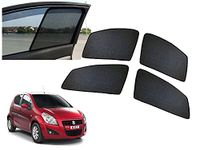 Auto Pearl Black Z Window Plug-in Half Sun Shades Car Curtain Compatible with Ritz Type 2 (Set of 4)