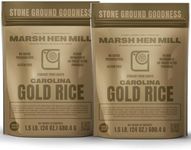 Marsh Hen Mill Carolina Gold Rice | Premium Long Grain White Rice with Exceptional Aroma, Nutty Almond & Floral Notes | Gluten-Free & Non-GMO | Ideal for Home Cooks & Chefs | 24 oz (Pack of 2)