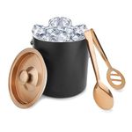 Inspira Home Double Walled Stainless Steel Insulated Ice Bucket with Lid & Ice Tong[1.75 Litre] | Keeps Ice Cold for 6 h | Great bar Tools for Home bar Accessories, Mini bar, Wine