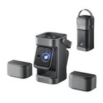 soundcore Nebula P1 Portable Projector with Detachable Modules, 650 ANSI Lumens, 1080P Full HD, 20W Truly 2.0 Surround Sound, 130° Built-in Gimbal, Auto Adjustment, 180" Big Screen, Carry Handle