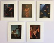 The Erotic Collection by Jack Vettriano Set of 5 Mounted Art Prints(10" x 8" - 25cm x 20cm) Erotic Art