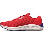 Under Armour Tracking Charged 3, Men's Road Jogging Shoes, 600 Bolt Red Bauhaus Blue White, 8.5 UK