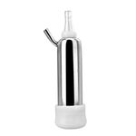 Cow Milk Pulse, Upgraded Stainless Steel Cup Shell and Inflation Liner Cow Milk Pulse Controller Replacement for Farm Electric Cow Milking Machine Accessories, 7.9 * 2.2 * 2.2in, Silver