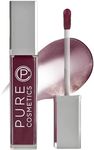 Pure Cosmetics Pure Illumination Lip Gloss - LED-lit Applicator w/Side Mirror - Non-Sticky, Moisturizing & Hydrating Lip Glosses - Soothes & Protects Dry Chapped Lips (Passion)