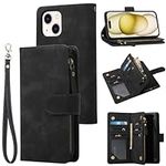 RANYOK Wallet Case for iPhone 15 Pl