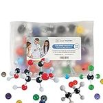 OLD NOBBY Organic Chemistry Model Kit Set Supplementary Kit 118 Pieces - Molecular Model Kit for Students & Teachers with Atoms and Bonds - Great Gifts for Kids 10-15