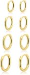 Gokeey Gold Hoop Earrings Set for W