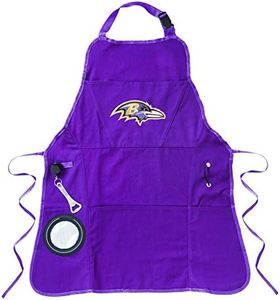 Team Sports America Ultimate NFL Tailgate Grilling Apron, Baltimore Ravens