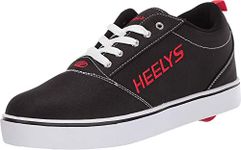 Heelys Men's Footwear Wheeled Heel Shoe, Black/White/Red, 12