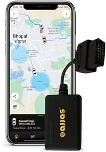 Ajjas OBD 4G - GPS Tracker for Car, Plug & Play Device with | Real-Time Location | Anti-Theft Feature & 15+ Features (1 Year Free Premium App)