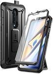 SUPCASE Unicorn Beetle Pro Series Rugged Holster Protective Case for One Plus 7T Pro, Black