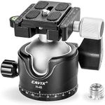 CAVIX Tripod Ball Head with 1/4" Ar