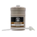 Grandpa Gus's Super Hand Scrub; Biodegradable Walnut Shell Scrubbers Remove Grease, Grim, Paint, Carbon, Tar, Ink, Etc, Industrial Hand Soap Preferred by Mechanics & Constructors (1 Gallon Dispenser)
