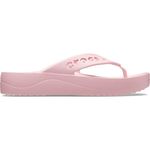 Crocs Women's Baya Platform Flip Sandal, Petal Pink, 4 UK