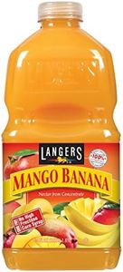 Langers Juice, Mango Banana Nectar, 64 Ounce (Pack of 8)