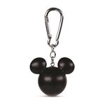 Disney Mickey Mouse 3D Keyring (Head Design) Carabiner Key Ring, Zip Pull or Backpack Key Chain Charm, Disney Key Chains for Women, Disney Key Chains for Men - Official Merchandise