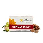 Kerala Ayurveda Triphala Tablet - 100 Tablets | Digestion Supplement for Gut Health | Boosts Metabolism & Relives Constipation | Regulates Bowel Movement | Ayurvedic Formulation with Amla & Baheda