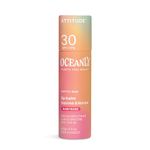 ATTITUDE Oceanly Tinted Lip Balm with SPF 30, Made in Canada, EWG Verified, Plastic-Free, Broad Spectrum UVA/UVB Protection with Zinc Oxide, Vegan, Unscented, Baby Rose, 8.5 grams