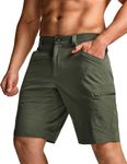 CQR Men's Hiking Cargo Shorts, Quic