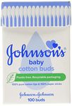 Johnsons - Johnsons Baby Cotton Buds - 100 Pieces