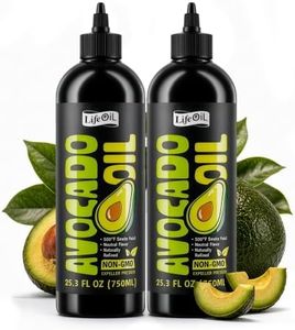 LifeOiL 100% Avocado Oil, Pure, Expeller-Pressed, Non-GMO 25.3 fl oz 2-Pack