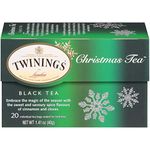 Twinings Christmas Tea Holiday Tea Bags | Sweet & Savoury Flavours of Cinnamon and Cloves | 20 Count (Pack of 6) | Enjoy Hot or Iced