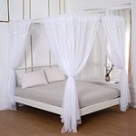 Akiky Princess Canopy Bed Curtains 