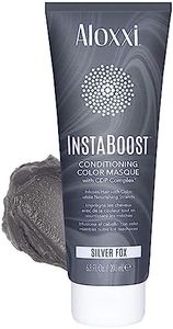 ALOXXI InstaBoost Conditioning Color Mask in Silver Fox, Deposits Silver Color and Deeply Conditions Hair, 6.8 Fl Oz