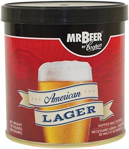 Mr. Beer American Lager Beer Refill Kit, 2 Gallons