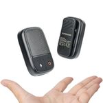 SUPERONE (Updated Version) Wearable Bluetooth Speaker with Voice Assistant & Mic, IPX7 Waterproof Clip-on Portable Speaker, TWS Pairing, Up to 30H of Play, for Outdoor Golf Work Pool