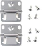 Replacement Coleman Cooler Hinges for Cooler Stainless Steel Hinge Parts 5253 6262 6270- (2 Pack)