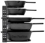 Geo fashion Heavy Duty Adjustable Multipurpose Pan & Pot Tawa Rack Holder Stand Plate Dish Lid Tray Utensils Cookware Storage Shelf Organizer For Kitchen