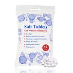 HSD 10 Kg Salt Tablets | Water Softener | Food Grade | Compatible to All Water Softener Machines 100% Genuine British Salt Tablet, Tablet Salt of Premium (1)