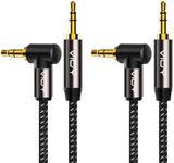 VIOY Aux Cable 6FT(2PACK)，3.5mm Mal