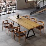 Industrial Dining Table For 8