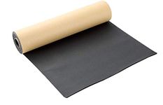 NATGAI Sponge Neoprene with Adhesive Foam Rubber Sheet, Cut to Multiple Dimensions and Lengths - DIY, Gaskets, Cosplay, Costume, Crafts (1/8” Thick X 12” Wide X 48” Long)