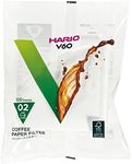 Hario VCF-02-100W Coffee Paper Filter, Natural White