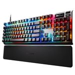 SteelSeries Apex Pro Gen 3 OmniPoint 3.0 HyperMagnetic Switches — Adjustable Actuation — Rapid Trigger — Game-Ready Presets — Protection Mode — Rapid Tap/SOCD — OLED — RGB — PBT Keycaps — USB-C