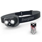 Energizer Amazon Vision HD+ 360 Lumen Head Torch, Midnight Black, Water Resistant, Built for Camping, Hiking, Outdoors, Batteries Included
