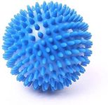 RS Massage Ball Spiky Foot Massager Back Muscle Roller Plantar Fasciitis All Body Deep Tissue Trigger Point Therapeutic Massaging Exercise Yoga Balls Physical Therapy (Multicolour) Pack of 1