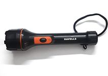 Havells 3W LED Rechargeable Torch|Lithium-ion Battery|Fast Charging|Energy Efficient|Bright White Low Beam LED |BIS Approved|Made in India|(LTS Beam 30)|Pack of 1