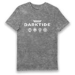 Warhammer 40,000 Darktide Character Class Symbols Eco Wash Adults T-Shirt-L Grey