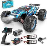 Hosim Brushless RC Cars, 1:10 68+ KMH High Speed Remote Control Car for Adults Boys, 4X4 All Terrains Waterproof Off Road Hobby Grade Large Fast Racing Buggy Toy Gift Monster Trucks