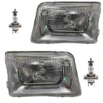 K D Headlight for Tata 207 DI (Right & Passenger Side) 2002-2004 PAIR ( WITHOUT ADJUSTABLE MOTOR)