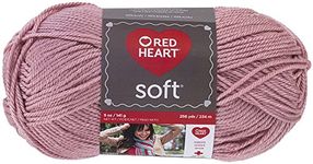 Red Heart Soft Yarn, Rose Blush