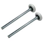 YUANQIAN Durable 2 Inches Nylon Garage Door Rollers 6200ZZ 11 Ball Bearing 6.8 Inches Stem (Set of 2) (Garage Door Roller 170MM 2PCS)