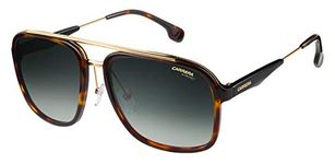 Carrera Unisex-Adult's 133/s Sunglasses, Havana Gold, 57 mm