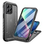 Cozycase for iPhone 13 Pro Max Waterproof Shockproof Case with Screen/Camera Protector - Unbreakable/Heavy Duty/Front and Back Cover【360 Full Body Protective】Underwater Dustproof Antishock Hard Bumper